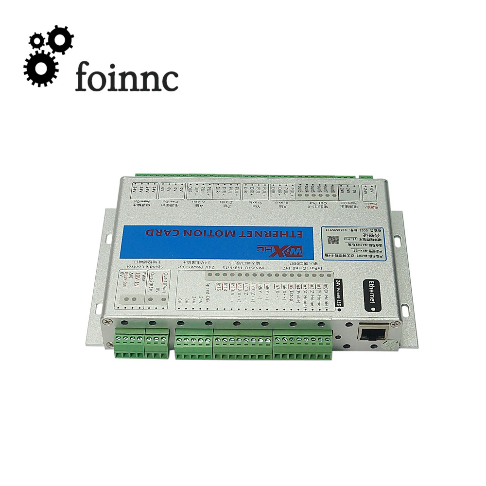 Breakout Board Mach3 - Коммутационная плата CNC Mach3 Ethernet, 3/4