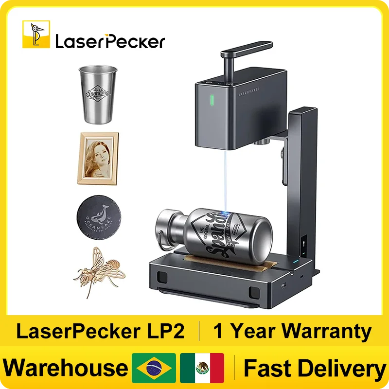 Industrial Laser Engraving Machine - LASERPECKER Ручной лазерный гравер Портативный мощный