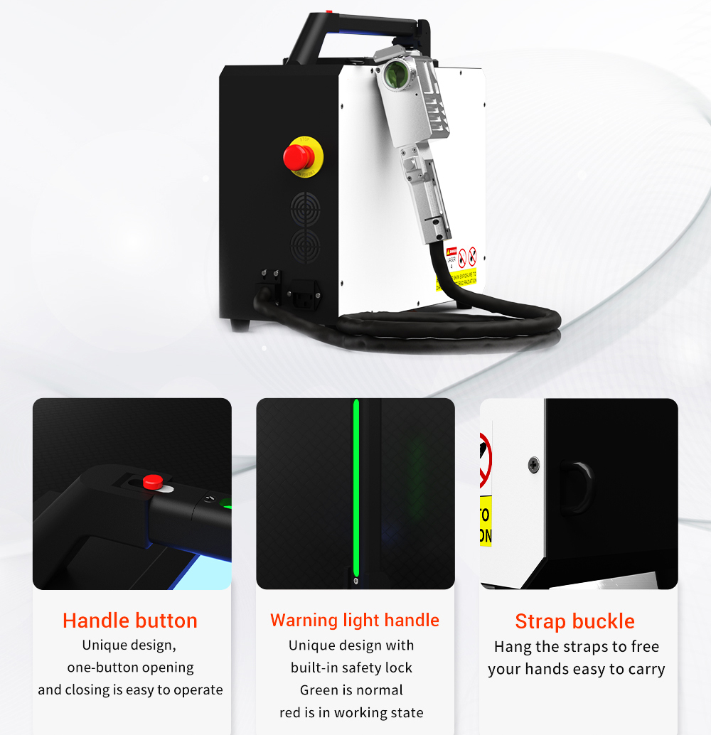 Portable Laser Rust Removal - Новая портативная мини-лазерная установка для очистки