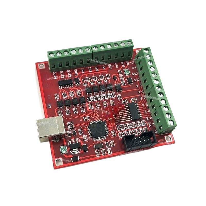 Breakout Board Mach3 - Плата-контроллер MACH3 100 кГц, 4-осевой USB-интерфейс,