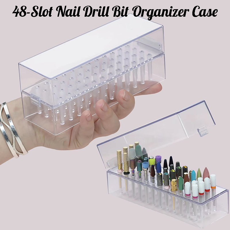 Acrylic Cutting Machine - 48-отверстий, прозрачный держатель для сверл для