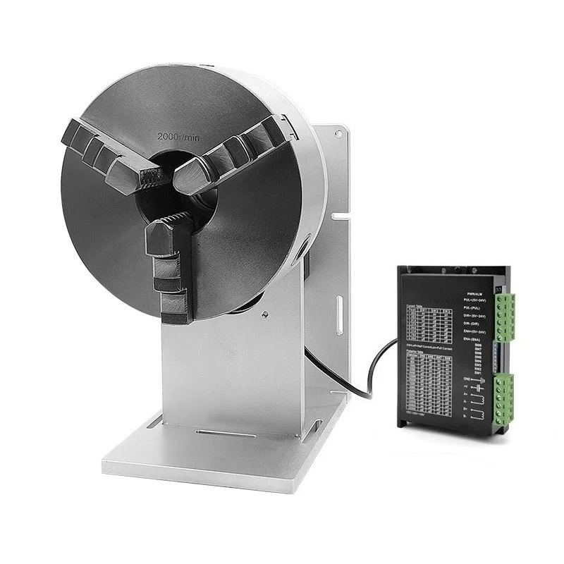 Industrial Laser Marking - Промышленный поворотный осевой приспособитель, совместимый с