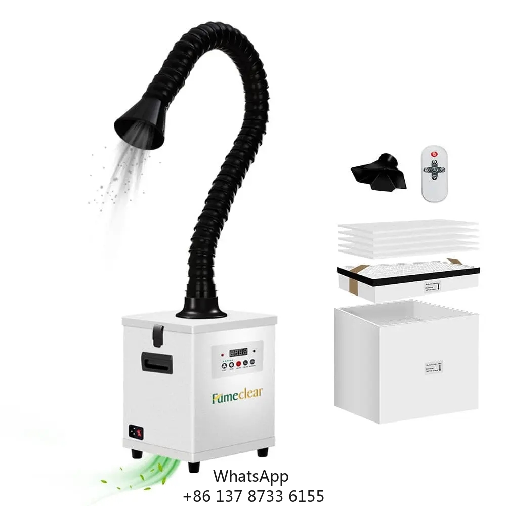 Fume Extractor Laser - Fumeclear FC-150 Лазерный сварочный дымоэкстрактор с