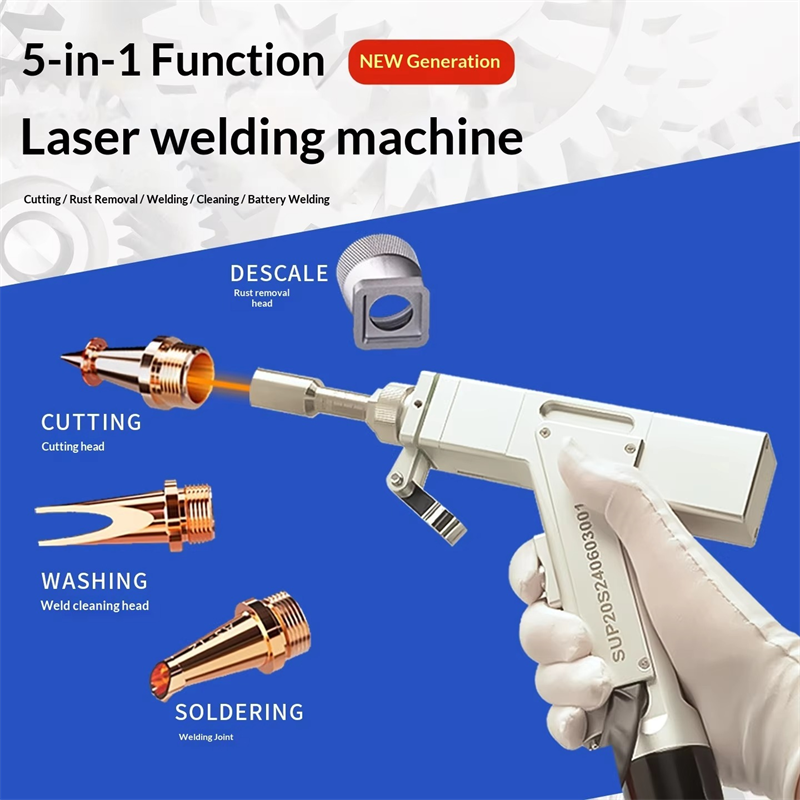 Handheld Laser Welding Machine - Новый ручной высокомощный лазерный сварочный аппарат