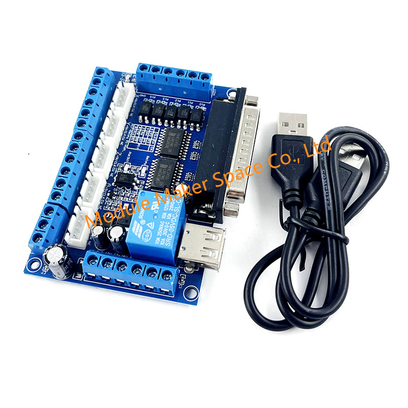 Breakout Board Mach3 - MACH3 5-осевая коммутационная плата с ЧПУ,