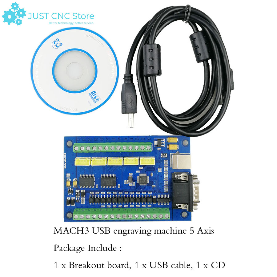 Breakout Board Mach3 - MACH3 USB драйвер с ЧПУ, гравировальный