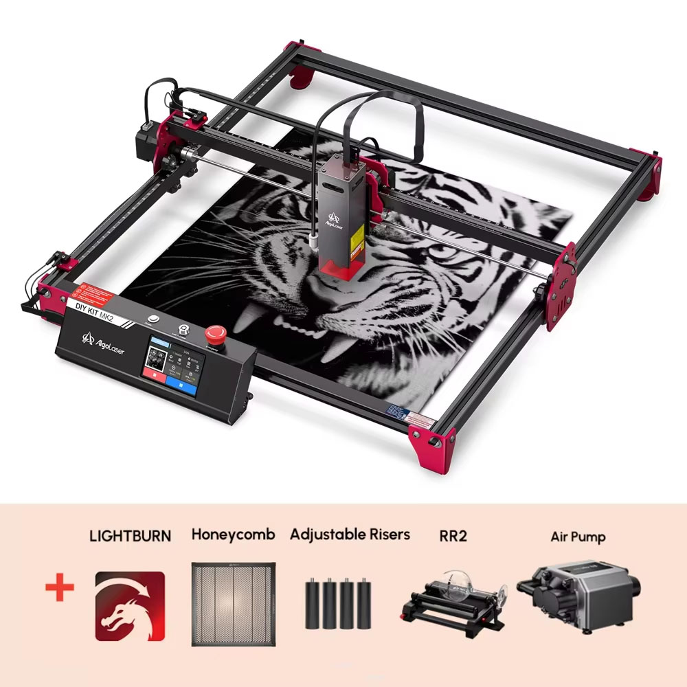 Acrylic Cutting Machine - Лазерный гравер-резак Algolaser DIY KIT MK2