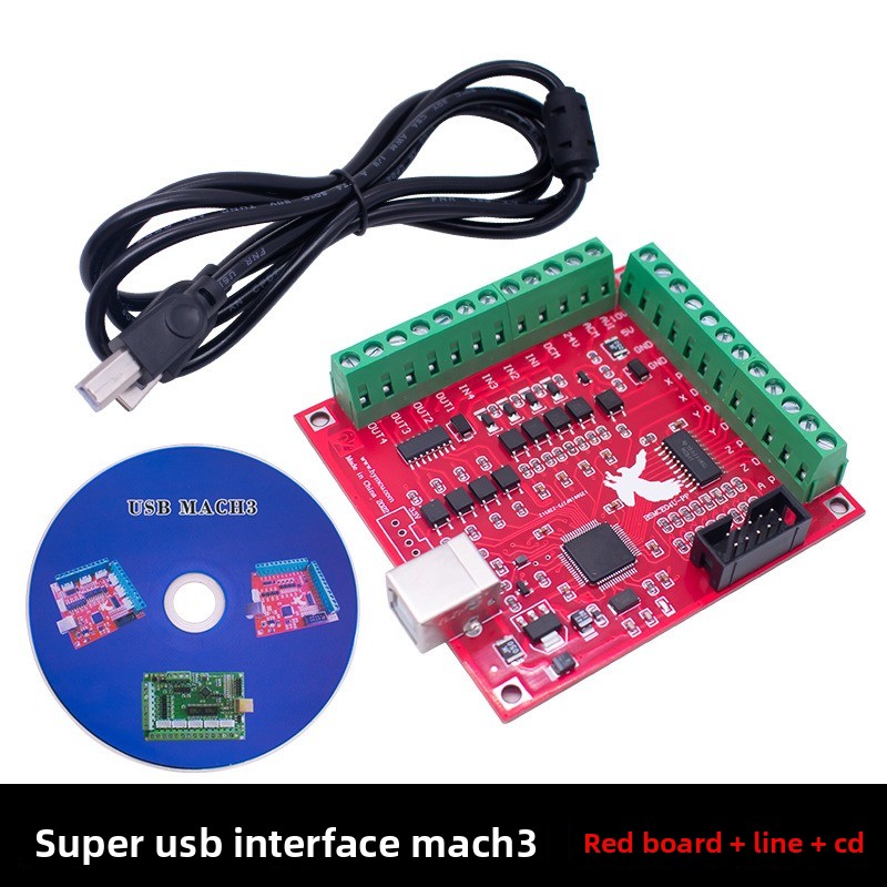 Breakout Board Mach3 - Коммутационная плата с ЧПУ USB MACH3
