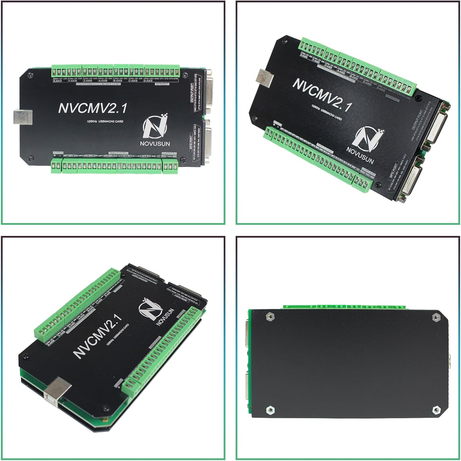 6-осевая 125 кГц NVCM USB Mach – обзор и цена Breakout Board Mach3