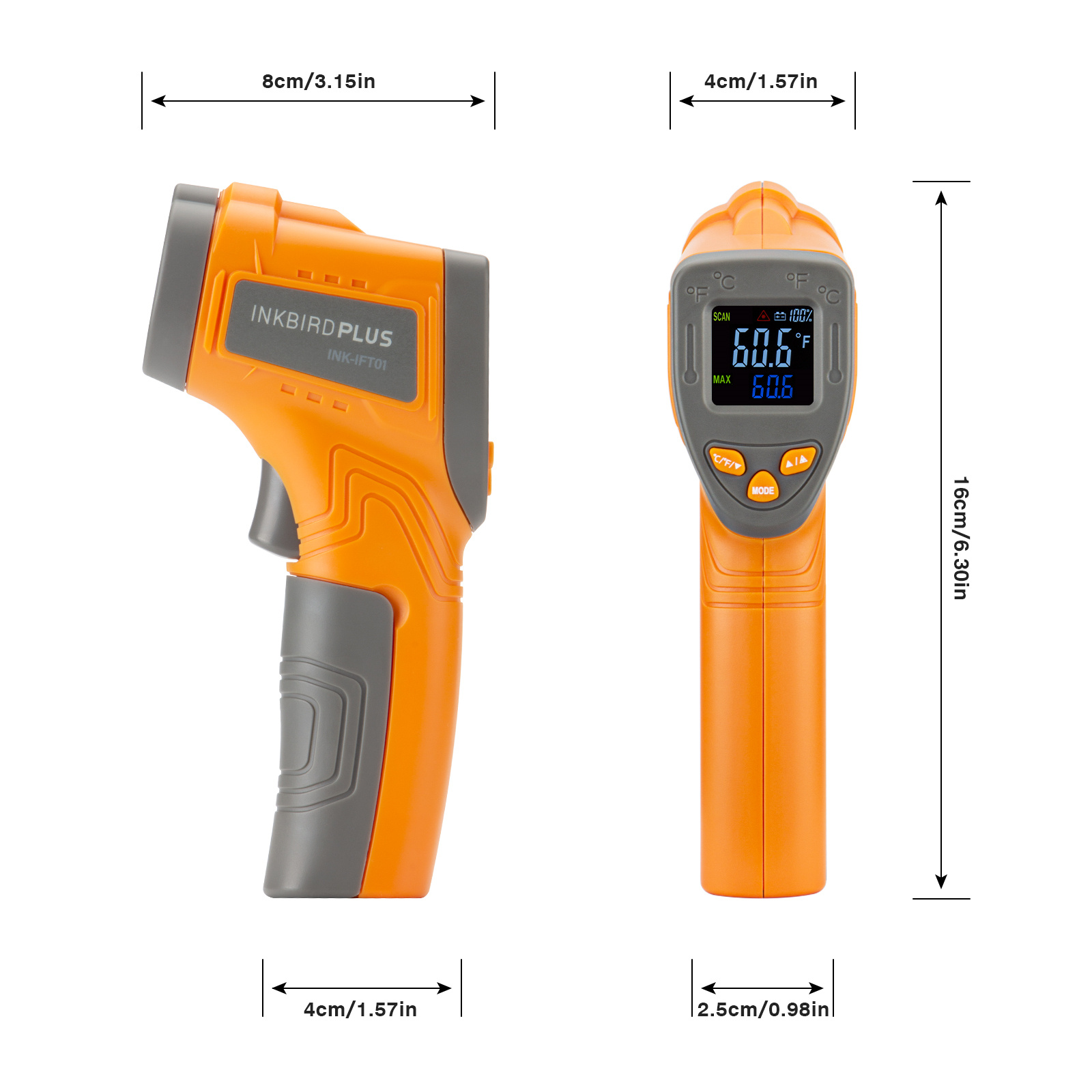 Лазерный инфракрасный термомет – обзор и цена Industrial Laser Temperature