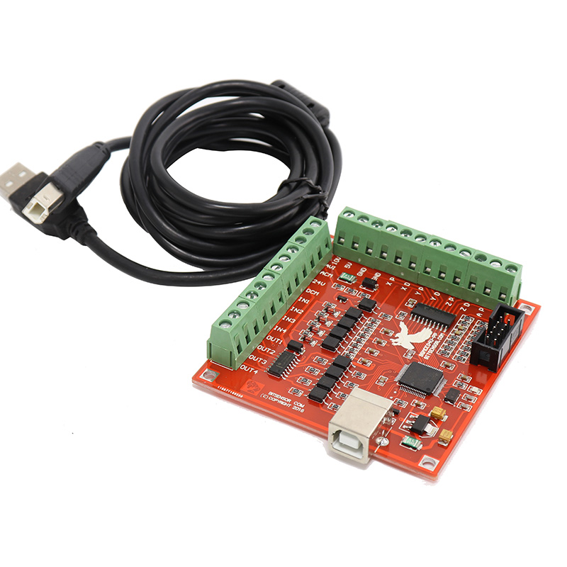 Коммутационная плата с ЧПУ USB – обзор и цена Breakout Board Mach3