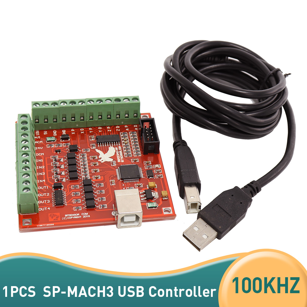 Коммутационная плата с ЧПУ USB – обзор и цена Breakout Board Mach3