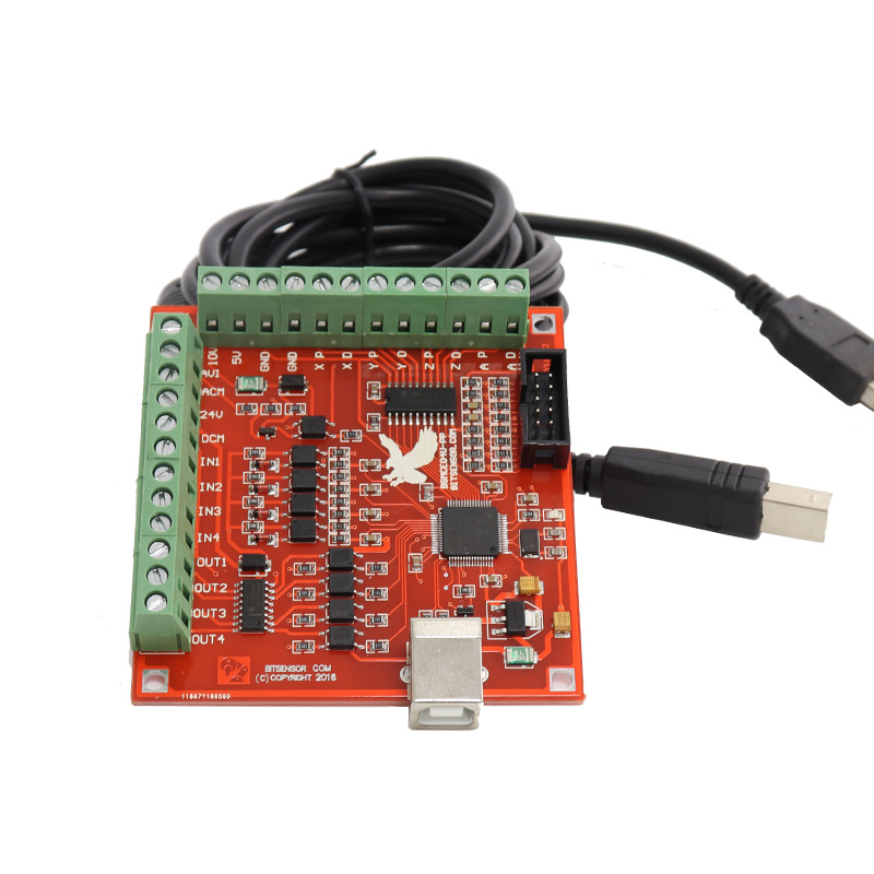 Коммутационная плата с ЧПУ USB – обзор и цена Breakout Board Mach3