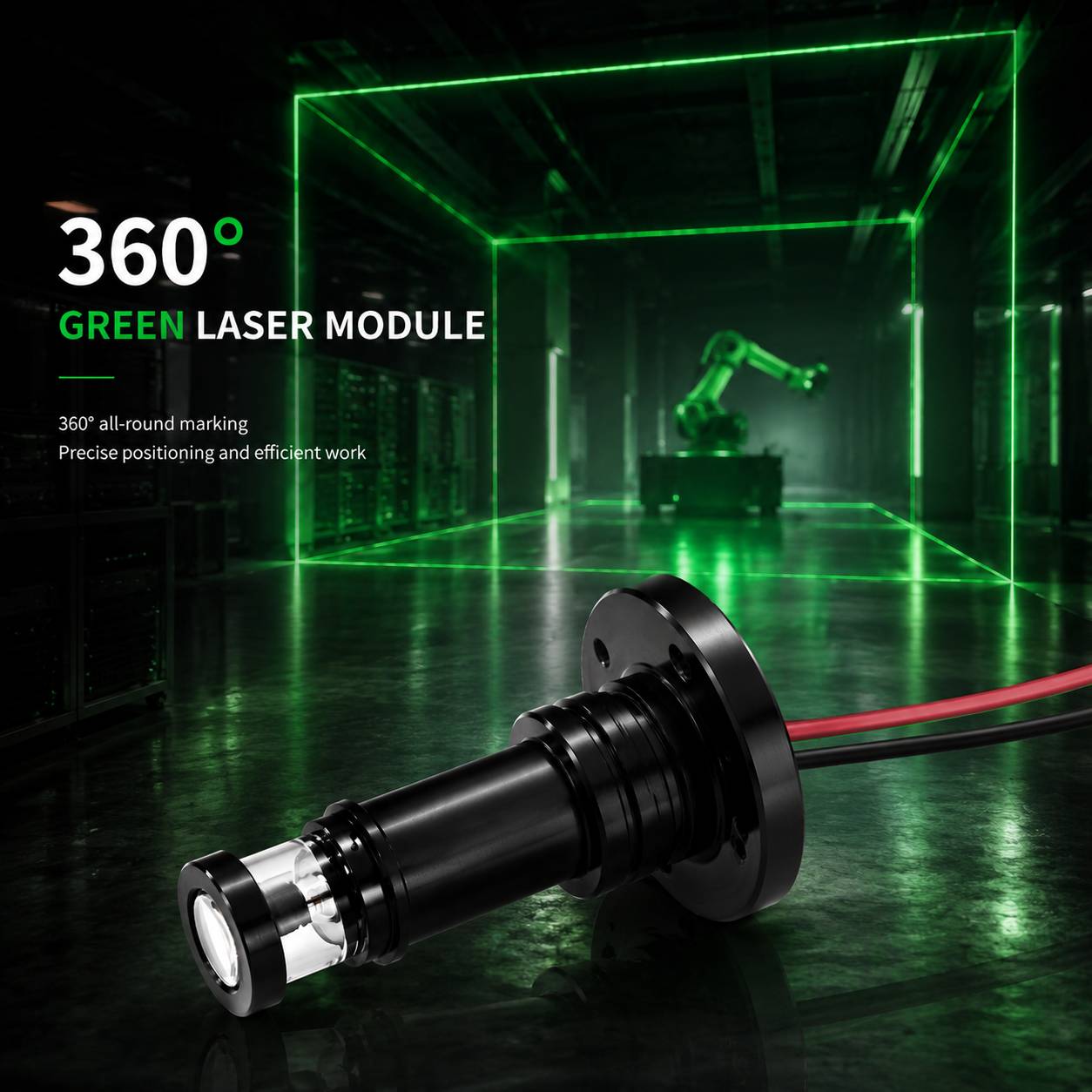 Промышленный лазерный модуль с – обзор и цена Industrial Laser Line Module
