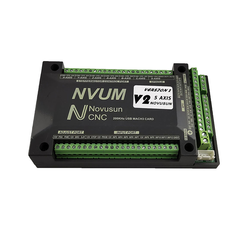 NVUM Mach3 USB-карта 200 кГц Ф – обзор и цена Breakout Board Mach3