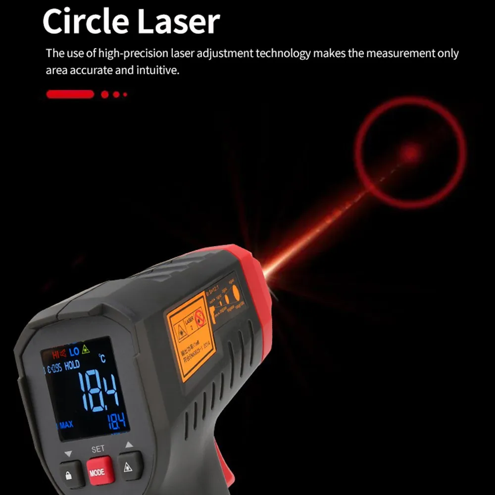 UNI-T UT306S UT306C цифровой т – обзор и цена Industrial Laser Temperature