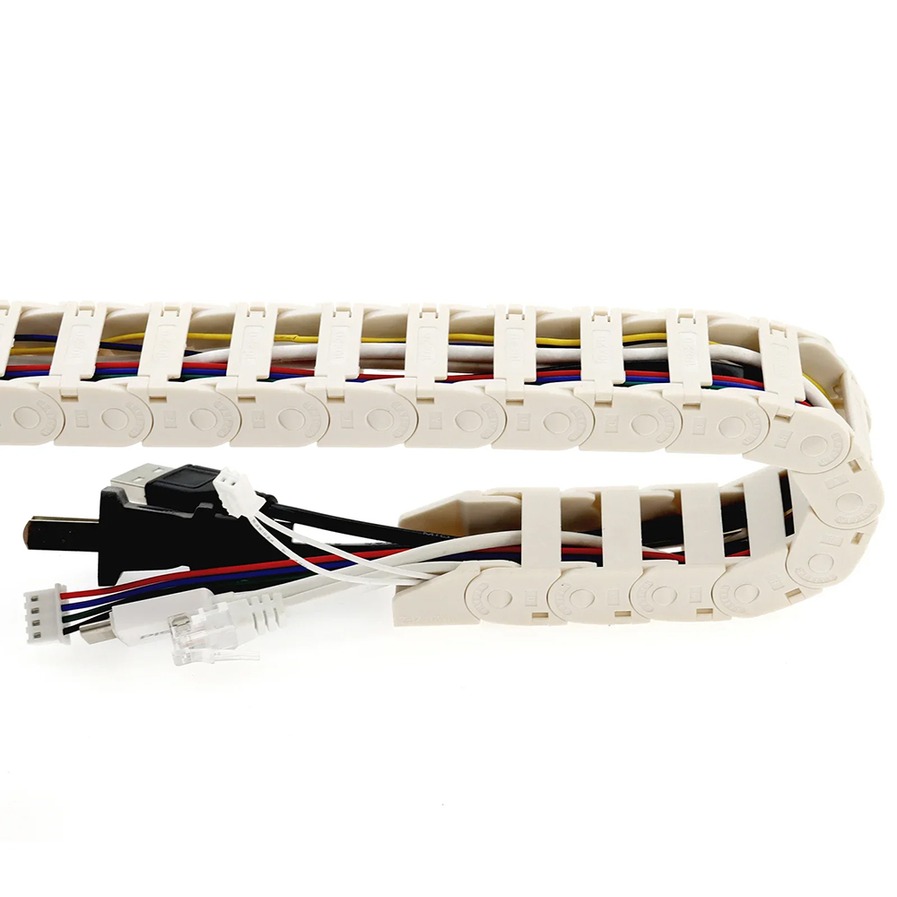 Kande PA66 белый открытый тип  – обзор и цена Drag Chain Cnc