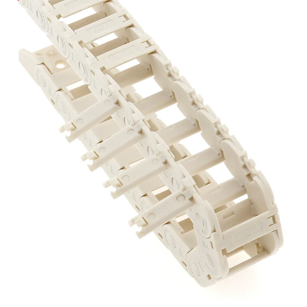 Kande PA66 белый открытый тип  – обзор и цена Drag Chain Cnc