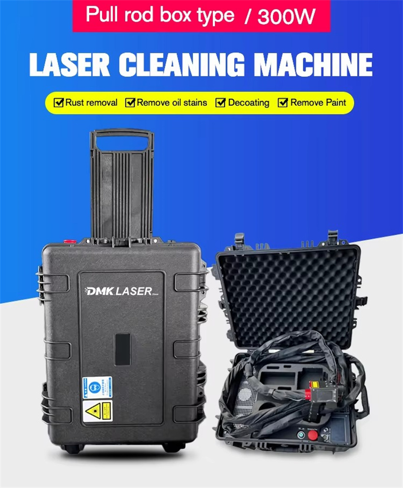 Лазерная чистящая машина порта – обзор и цена Portable Laser Rust Removal