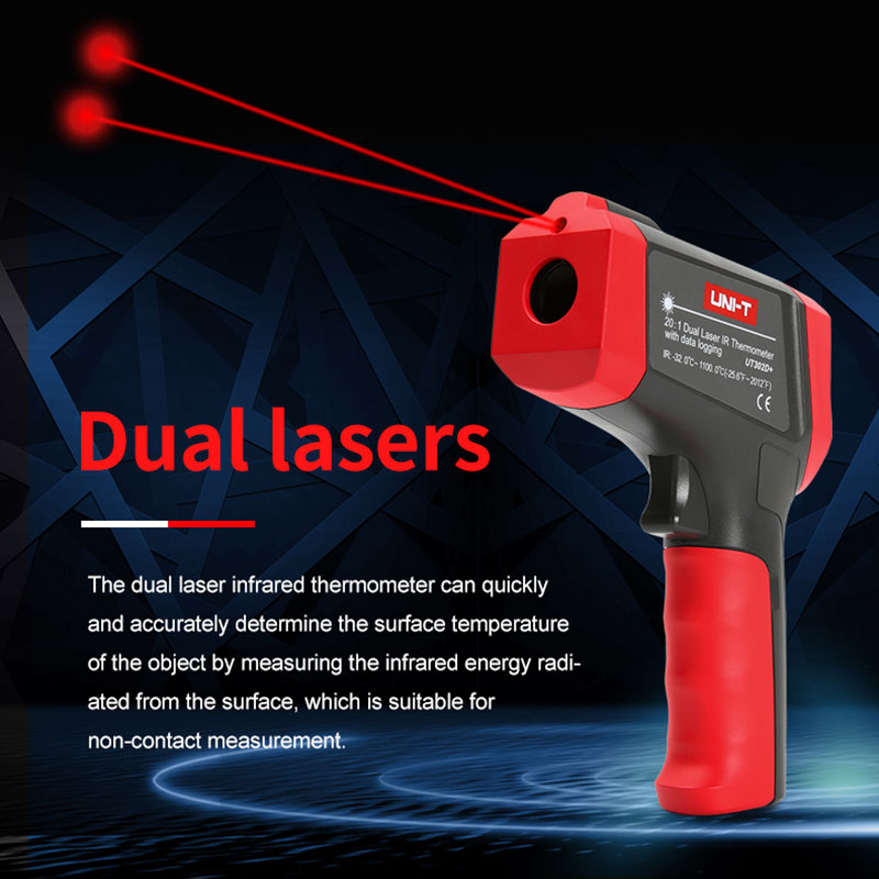 UNI-T цифровой инфракрасный те – обзор и цена Industrial Laser Temperature
