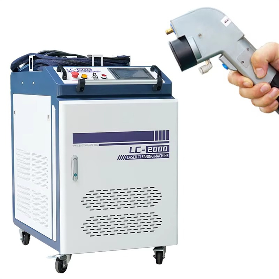 Портативный ручной волоконный  – обзор и цена Portable Laser Rust Removal