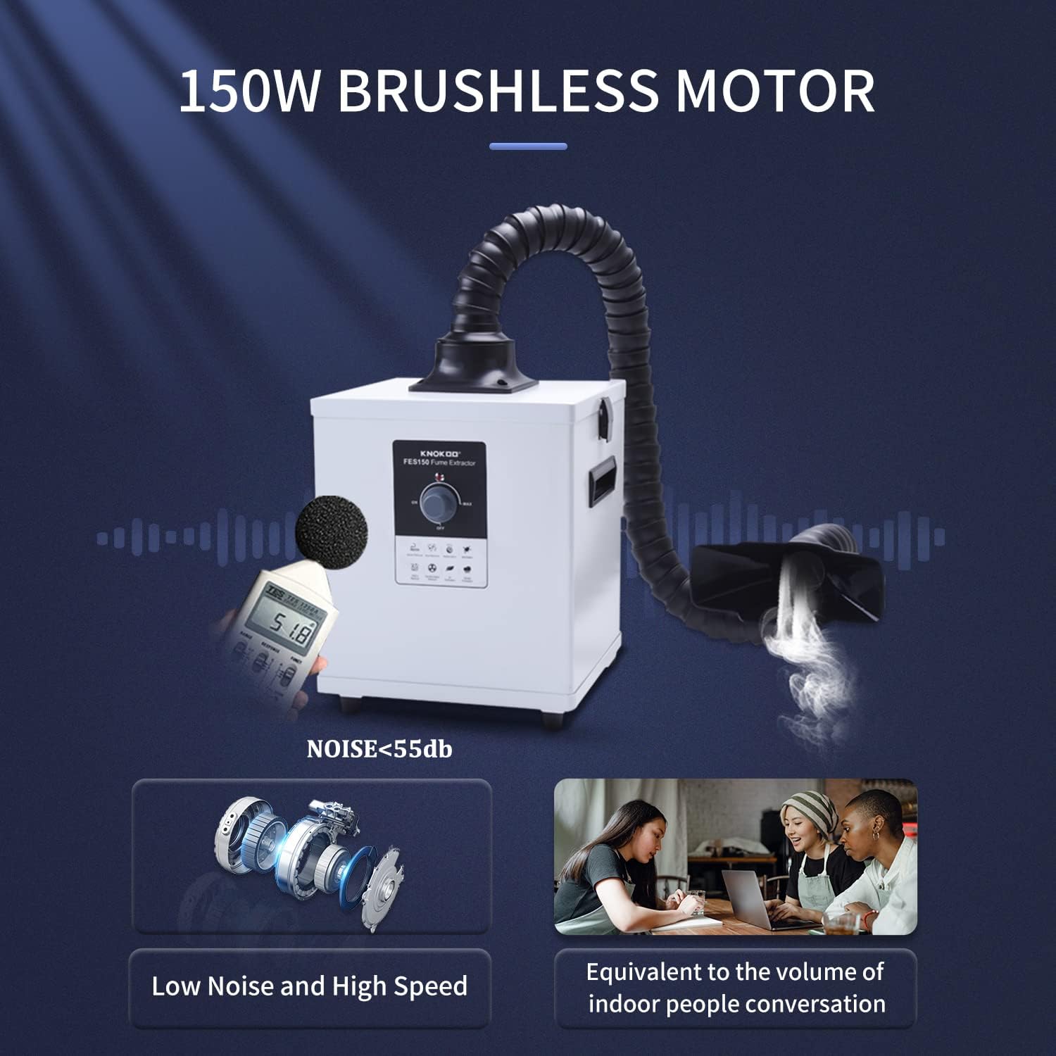 Промышленный лазерный пылеулов – обзор и цена Fume Extractor Laser