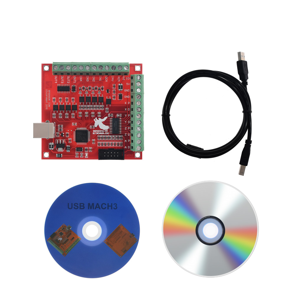 Коммутационная плата MACH3 CNC – обзор и цена Breakout Board Mach3