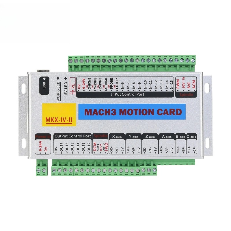 USB-карта управления движением – обзор и цена Breakout Board Mach3