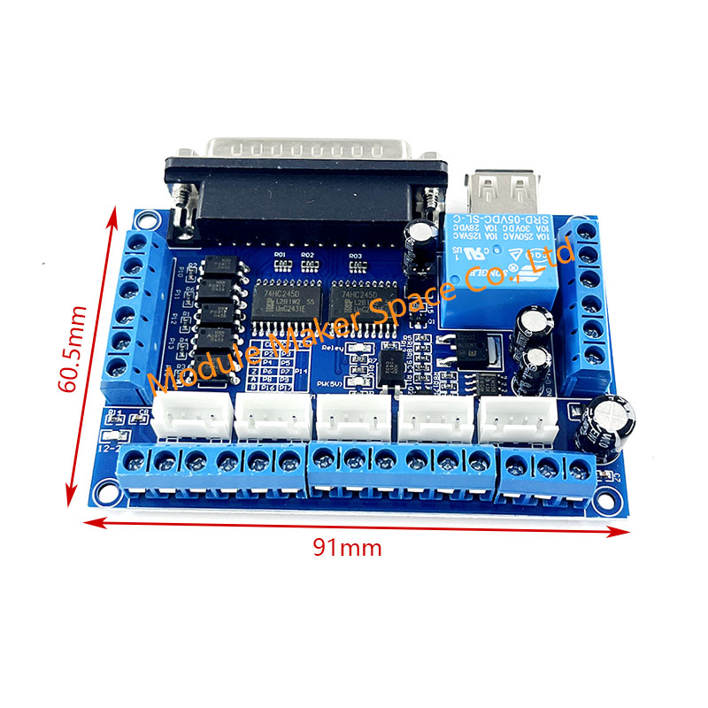 MACH3 5-осевая коммутационная  – обзор и цена Breakout Board Mach3
