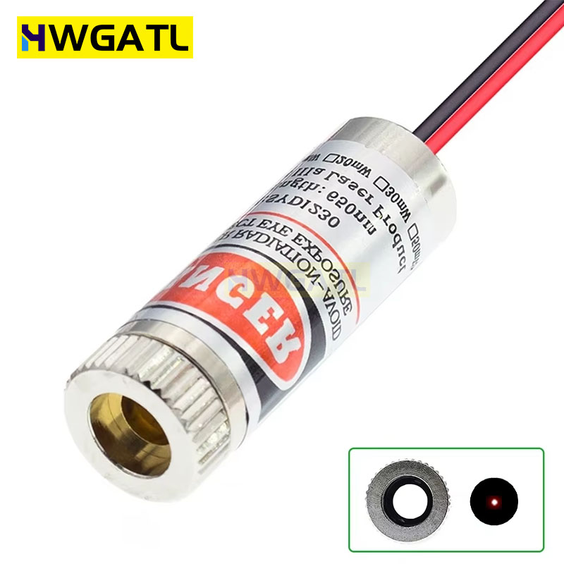 650 нм, 5 мВт, красная точка/л – обзор и цена Industrial Laser Line Module