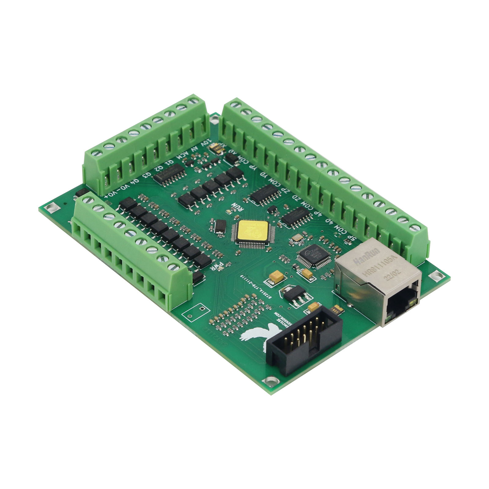 5-осевая плата Ethernet Motion – обзор и цена Breakout Board Mach3