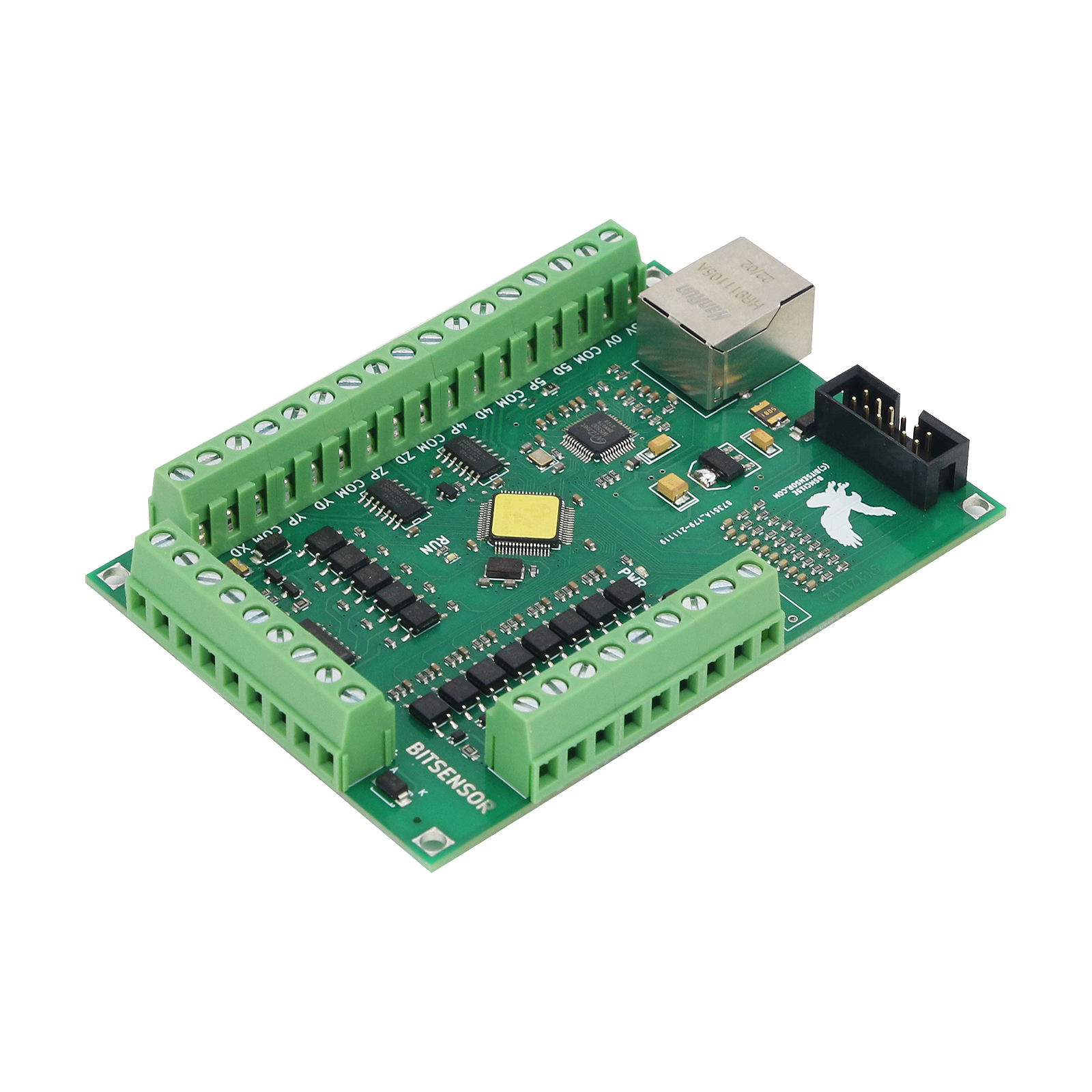 5-осевая плата Ethernet Motion – обзор и цена Breakout Board Mach3