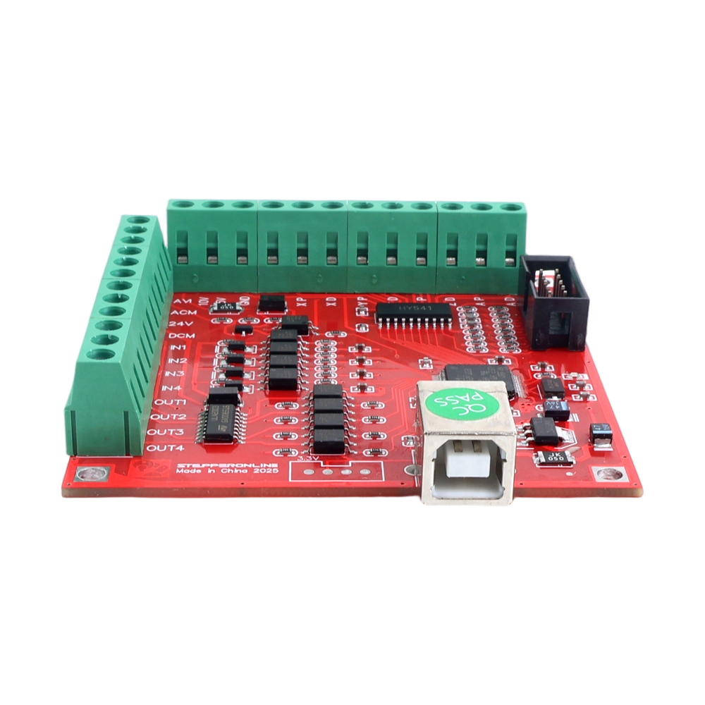 4-осевой USB-контроллер коммут – обзор и цена Breakout Board Mach3