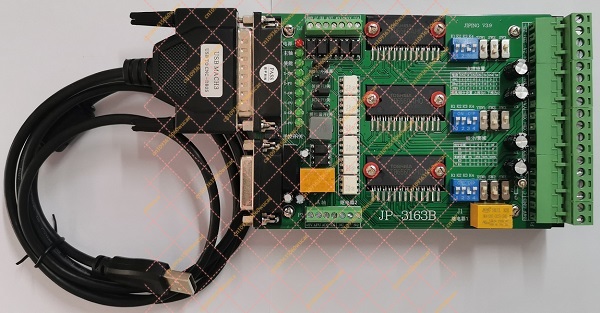 Плата управления ЧПУ JP-3163B  – обзор и цена Breakout Board Mach3