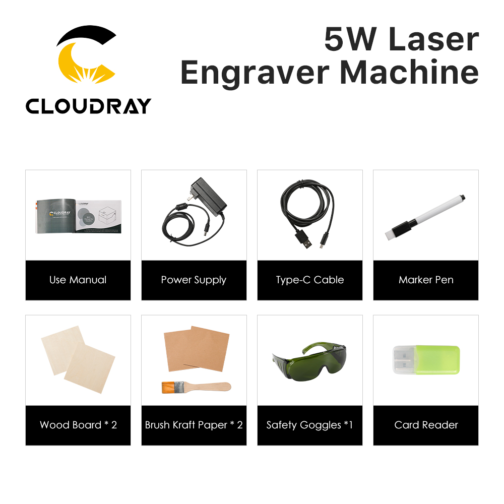 Лазерный гравер Cloudray BM1:  – обзор и цена Industrial Laser Engraving Machine