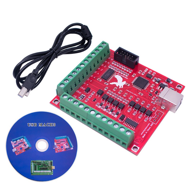 Коммутационная плата с ЧПУ USB – обзор и цена Breakout Board Mach3