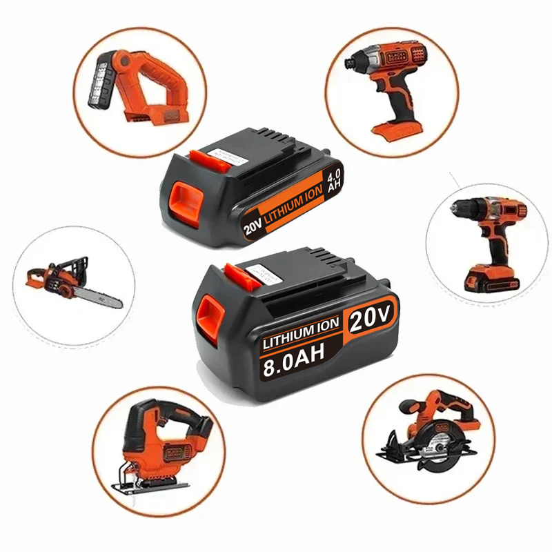 Аккумулятор 3.0-8.0 Ач для Bla – обзор и цена Black+Decker Tool 20V Max