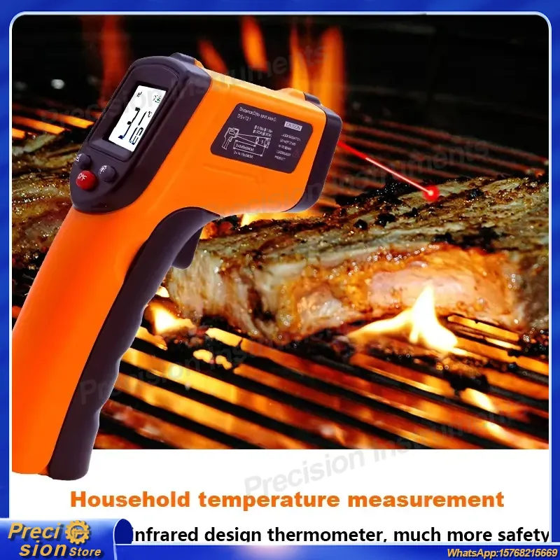 Инфракрасный термометр-пиромет – обзор и цена Industrial Laser Temperature