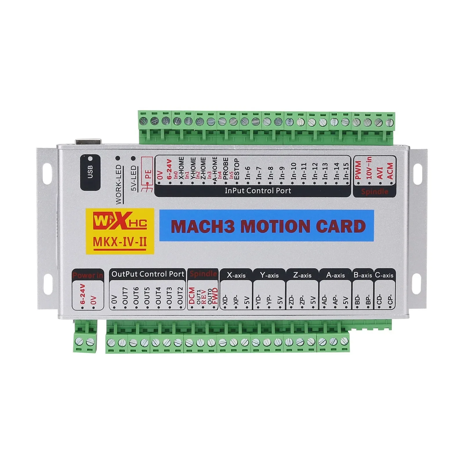 MK4-IV Mach3 Карта движения 4- – обзор и цена Breakout Board Mach3